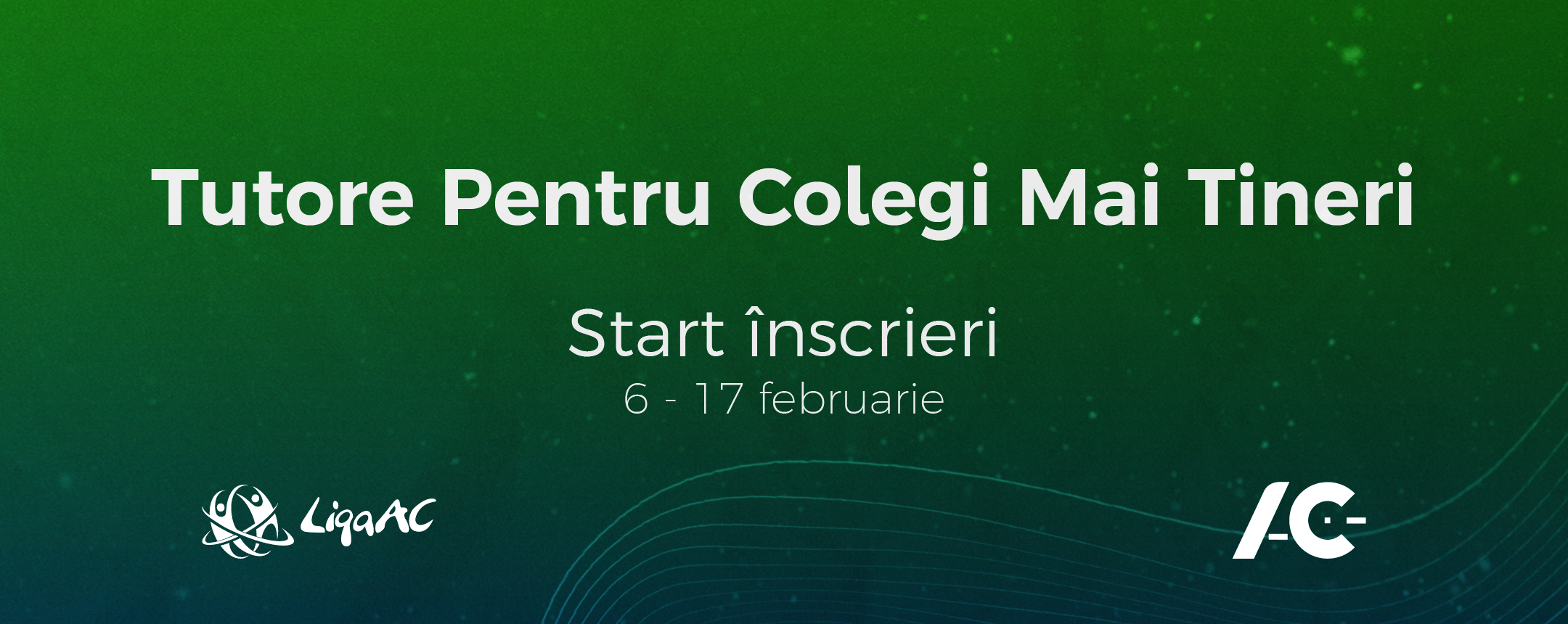 Tutore pentru Colegi Mai Tineri - Ediția a 8-a